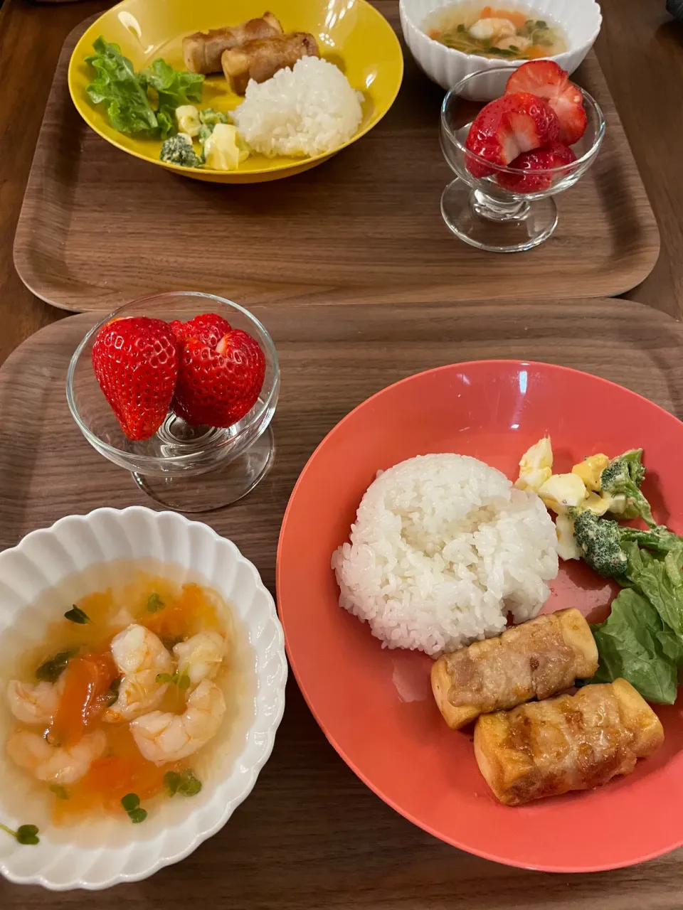 タンパク質意識のお夕飯for kids🌛|みーぬさん