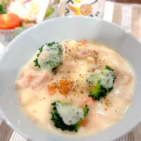 つぶみそで和風シチュー🍲|akanyeさん