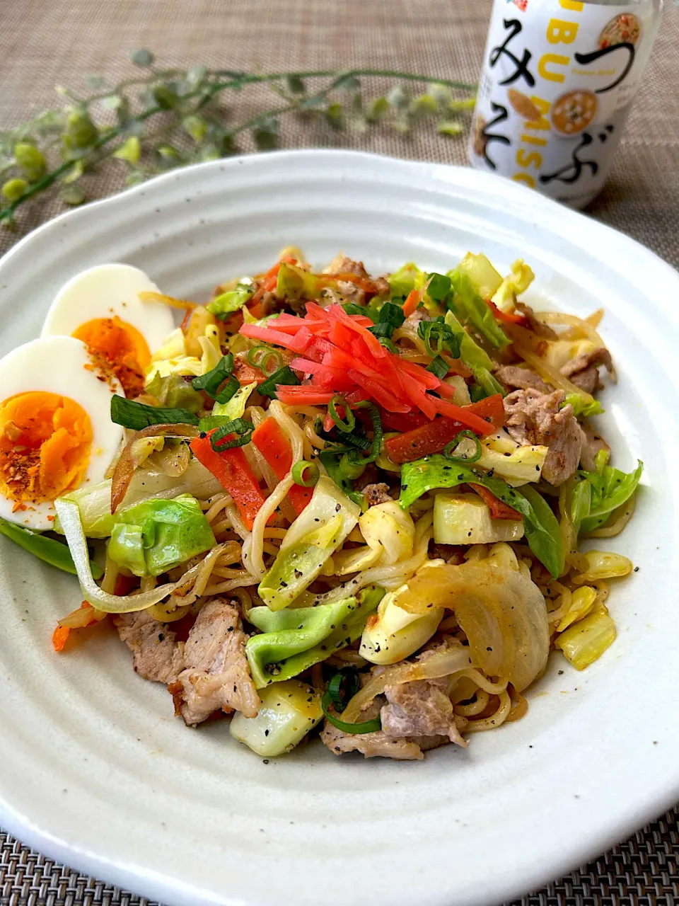 からちゃんのみそシャン焼きそば|まなまな♡さん