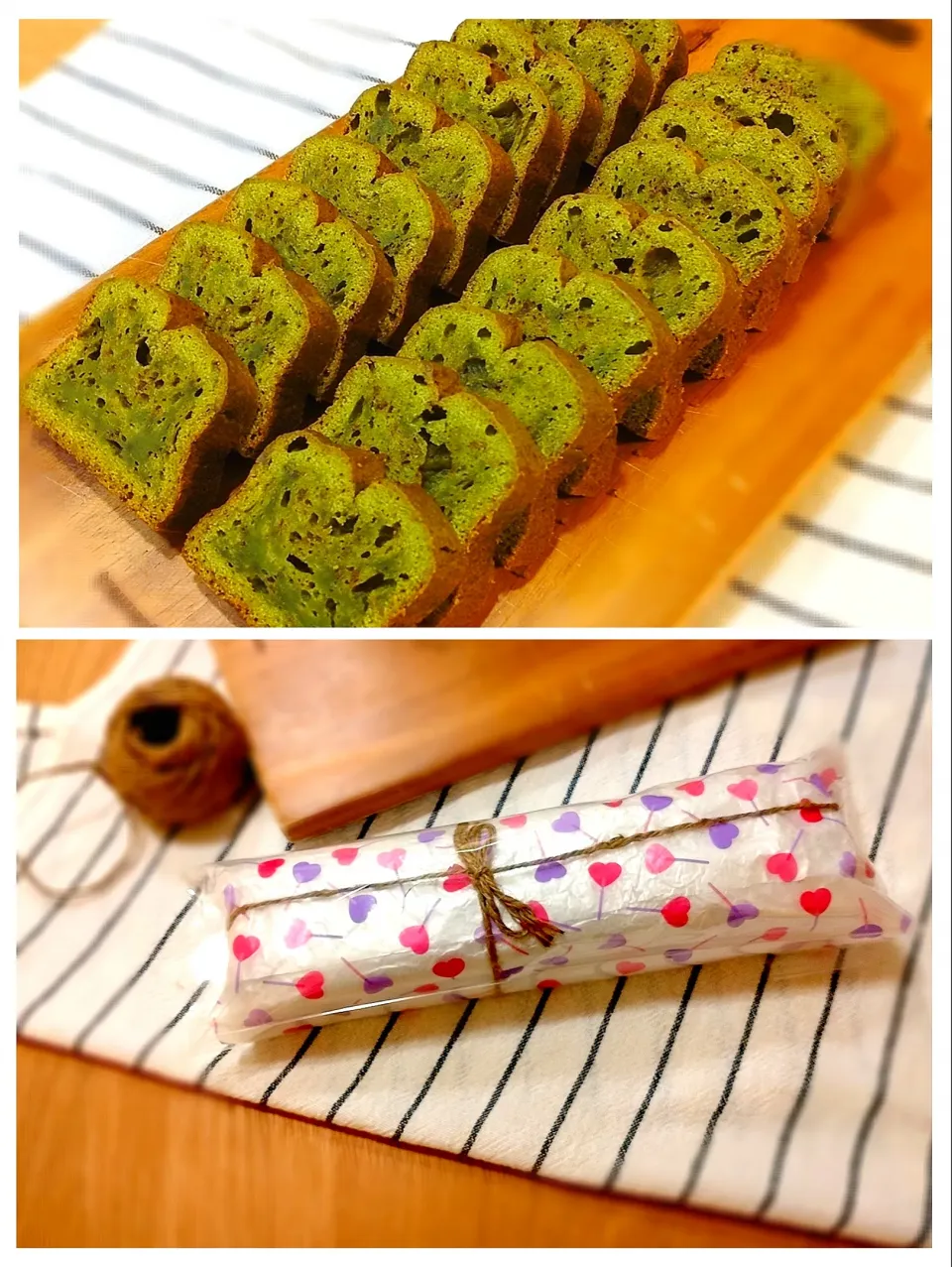 オーガニック抹茶の濃厚バターケーキ|みりさん