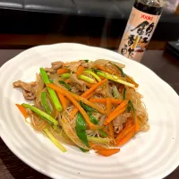 さっぱり香酢焼きビーフン|りさこさん