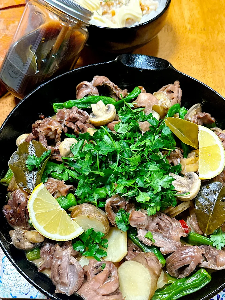 パパ氏さんの料理 オハナシマンさんの料理 ししとうと砂肝ニンニクのナンプリックナンプラーバター焼き|Blueberry🫐さん