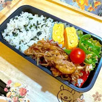 息子のお弁当🍴😋|ゆき茶❁⃘*.ﾟさん