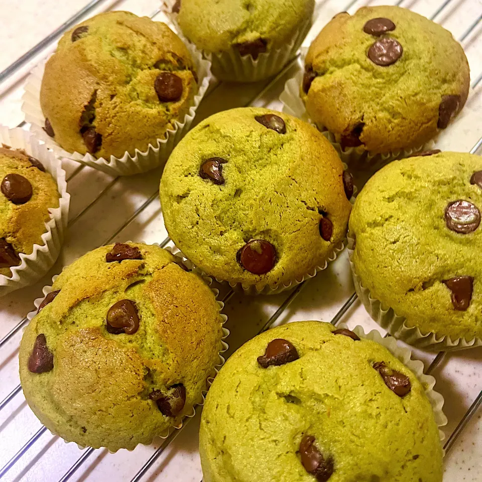 チョコチップ抹茶マフィン|kyoroさん