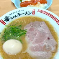 幸ちゃんラーメン＋明太子ごはん|yさん