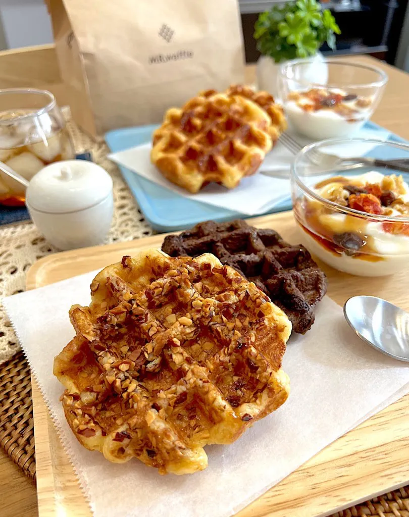 Mr.waffleのワッフル|ラゴさん。さん