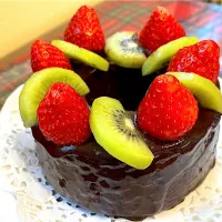 我が家記念日のケーキです❣️|ことはさん