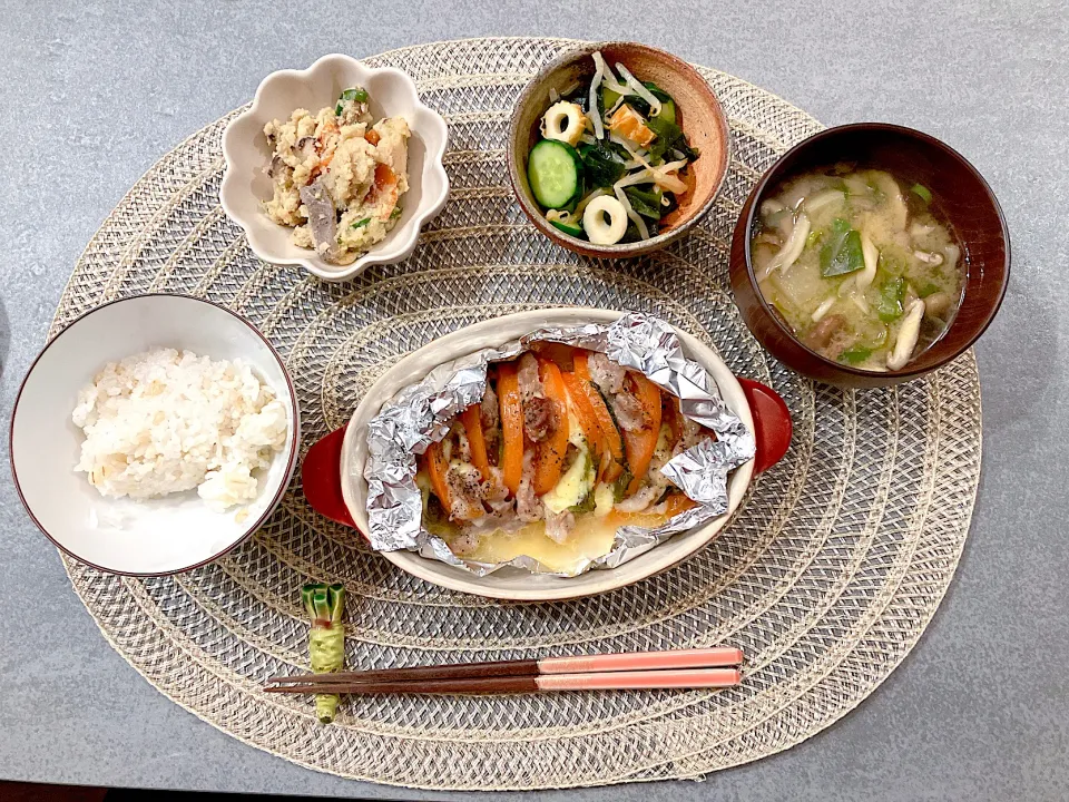 夜ご飯|sabamisoさん