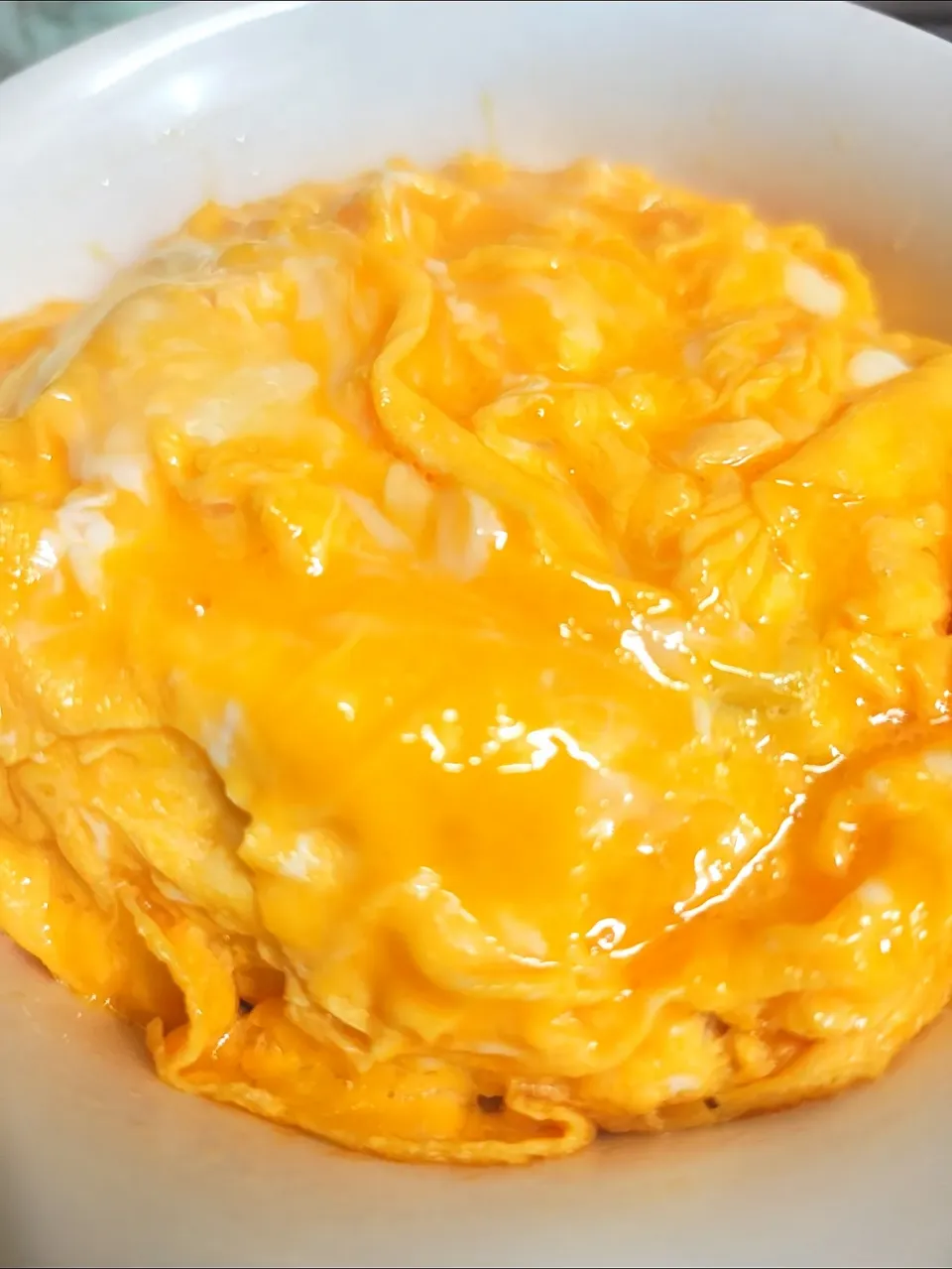 親子丼ばりのオムライスやで🎶|時雨さん