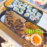 息子のお弁当🍴😋|ゆき茶❁⃘*.ﾟさん