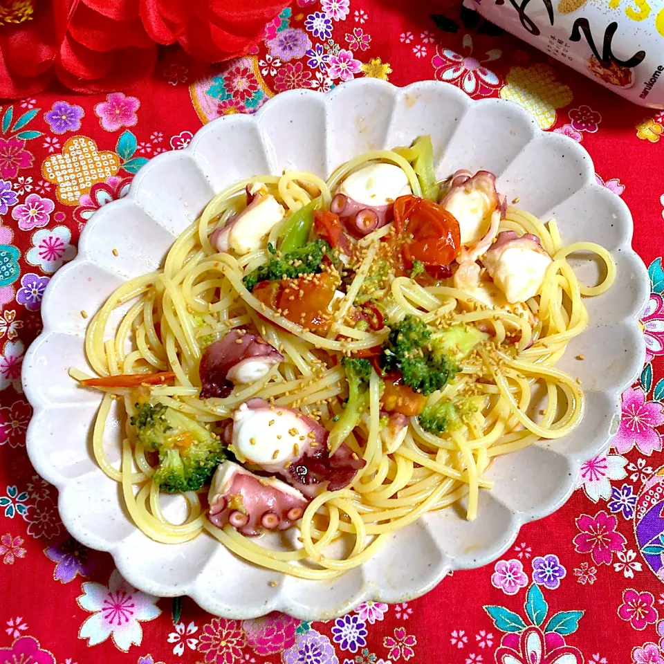 タコ🐙のパスタ✨|ringonamaさん