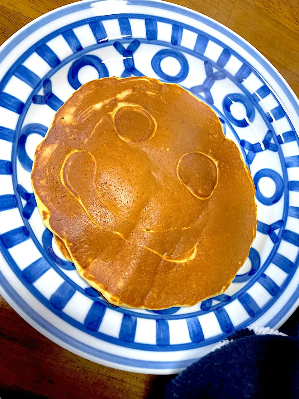 ニコちゃんバナナにんじんホットケーキ|まり＊さん