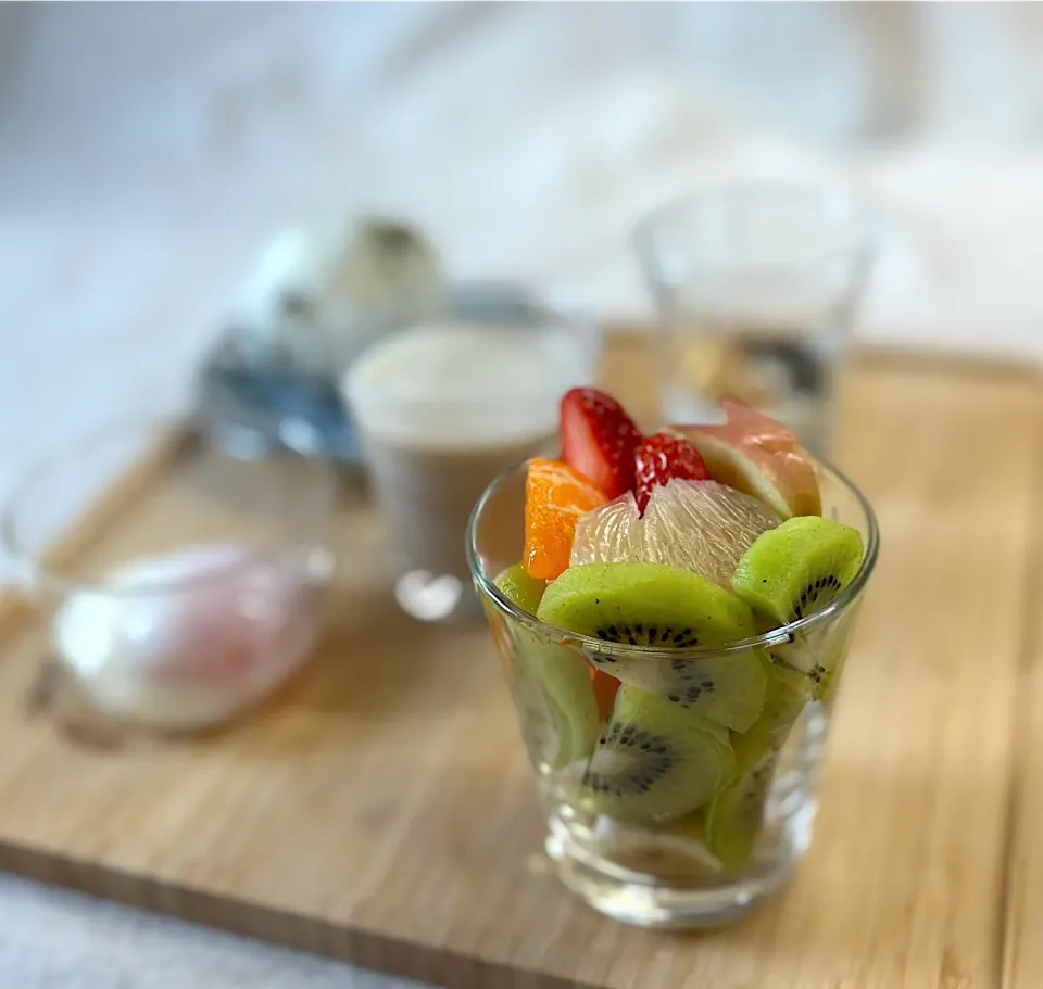 今朝のフルーツ|かっちゃん杉さん