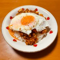 目玉焼きのせキーマカレー| ツツヤンさん