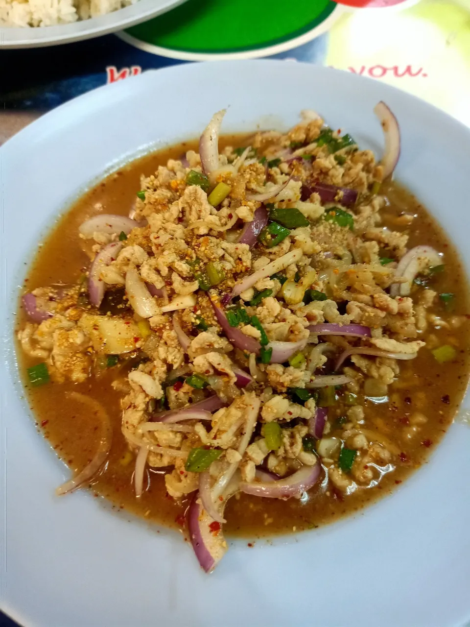 Thai Spicy Minced Pork Salad aka Larb Moo (ลาบหมู)  🐷🌶️🌶️🌶️|An'leeさん