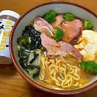 マルちゃん正麺🍜、味噌味❗️(o^^o)✨|サソリさん