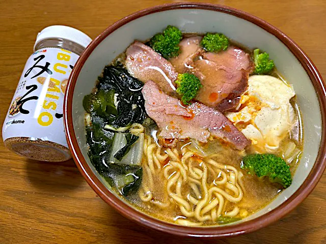 マルちゃん正麺🍜、味噌味❗️(o^^o)✨|サソリさん