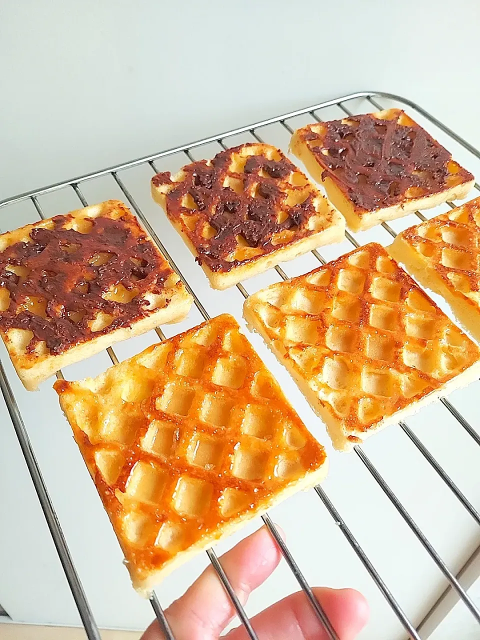 100均のレンジでチンでワッフル|Keiさん