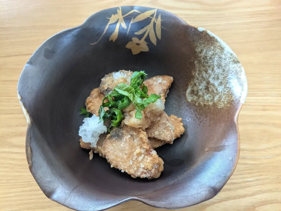 かつおの竜田揚げ　しそおろし|kadaoさん