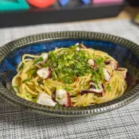 五右衛門風！タコのペペロンチーノ| OLの気ままご飯🍽さん