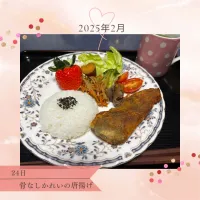 骨なしかれいの唐揚げ|いのっちさん