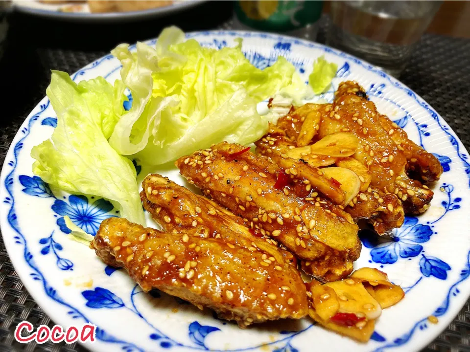 手羽先の甘辛煮|cocoaさん