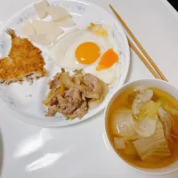 両親の晩ご飯|まめさん