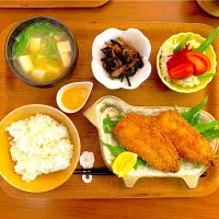 鯵フライのおぼんごはん