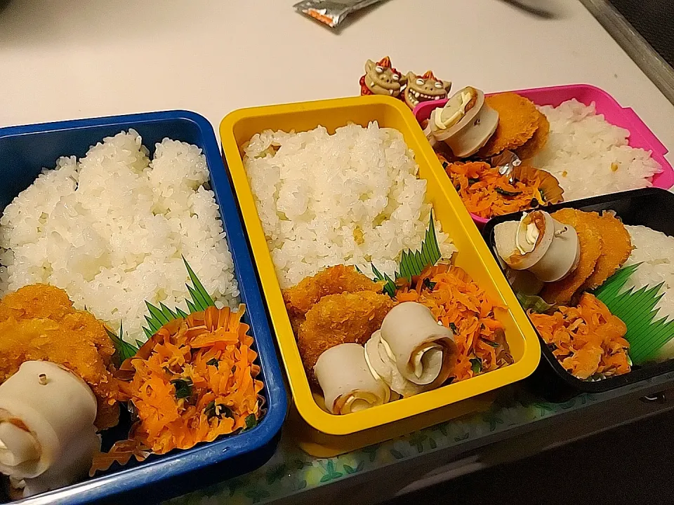 息子弁当､夫弁当､私弁当､娘弁当|みどりさん