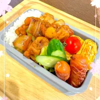 息子のお弁当🍴😋|ゆき茶❁⃘*.ﾟさん