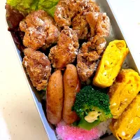 男子高校生弁当