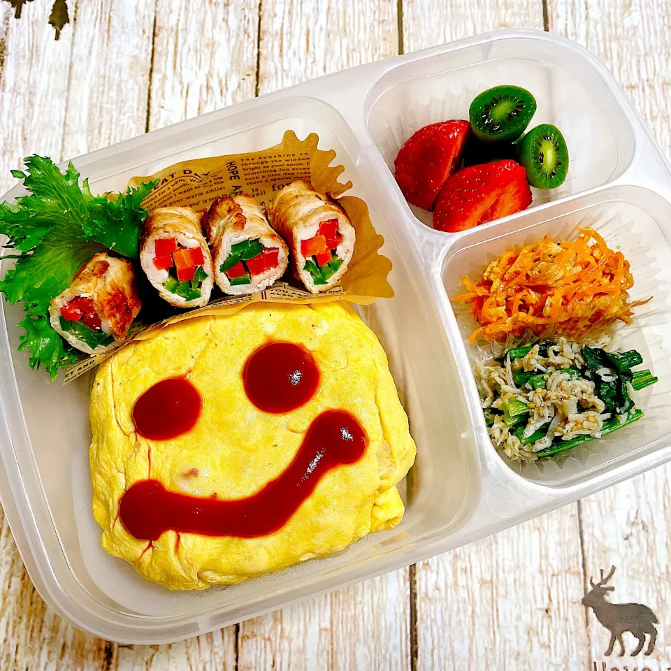 🙂オムライス弁当🙂|Laniさん