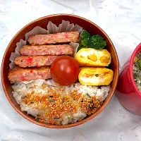 卵焼きとさつま揚げ弁当|ゆっきーさん