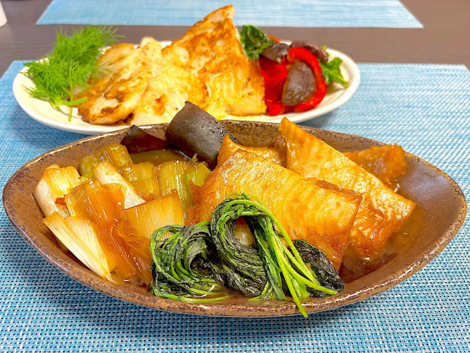 アブラカレイのソテーとお煮付け|ゆっちこさん