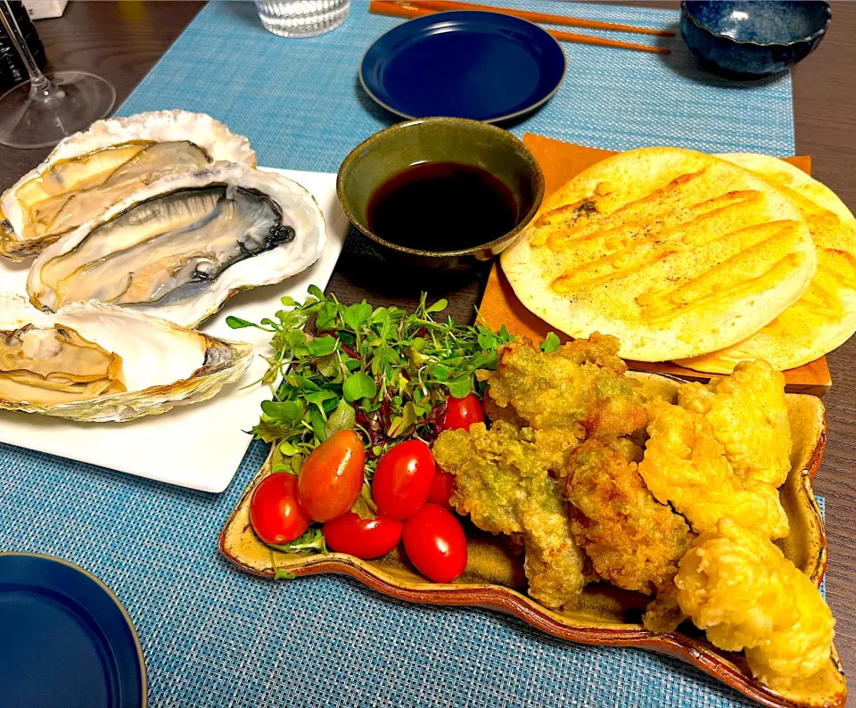 生牡蠣焼き牡蠣|ゆっちこさん