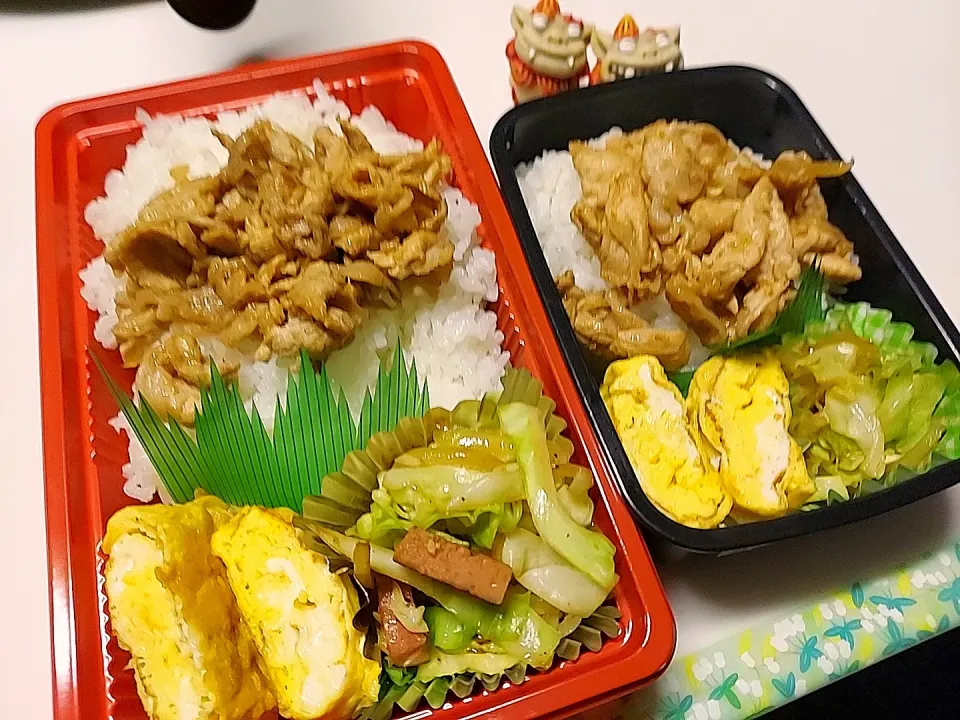 息子弁当､娘弁当|みどりさん