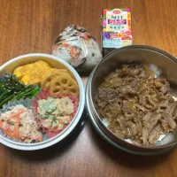 2月26日お弁当＆朝練おにぎり|Meimamaさん