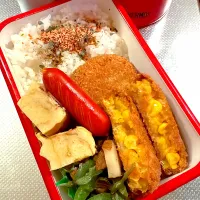 コーンコロッケ弁当|ぽんさん