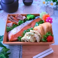 鮭弁当|sugar beansさん