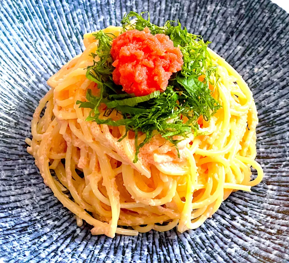 お家ランチは明太子クリームパスタ|KANAさん