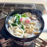 鍋焼きうどん|かっちゃん杉さん