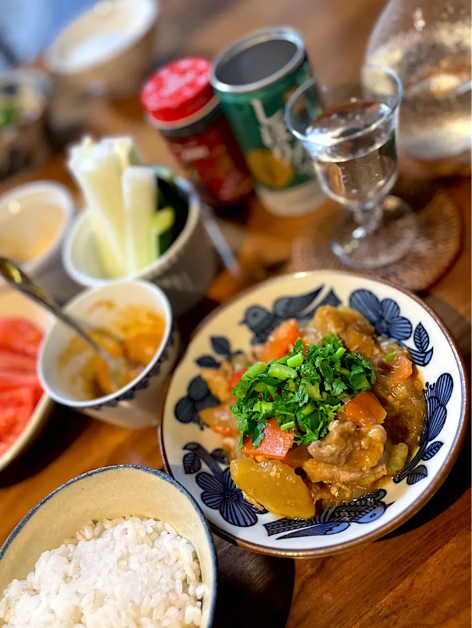 XO醬入りマヨディップ、大根と豚肉のXO醬煮|アッコちゃん✨さん