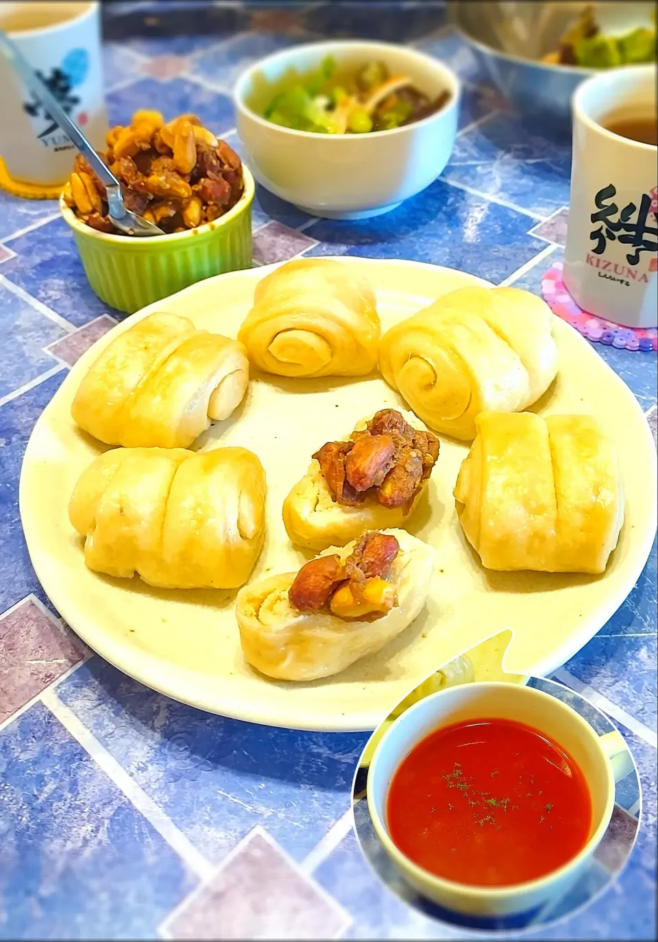 花巻き ピーナツ味噌|みったんさん