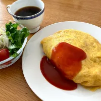 ＊喫茶店風オムライスランチ🌟＊| ＊抹茶＊さん