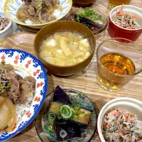 今夜は牛丼！|dannagayasetaさん