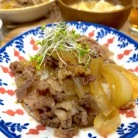 我が家の牛丼| dannagayasetaさん