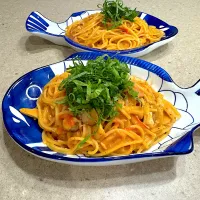 生トマト🍅とベーコン🥓エリンギのクリームパスタ🍝！|Mayumiさん