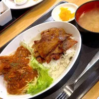 ザンギスパ豚丼|タマチャンフーズさん