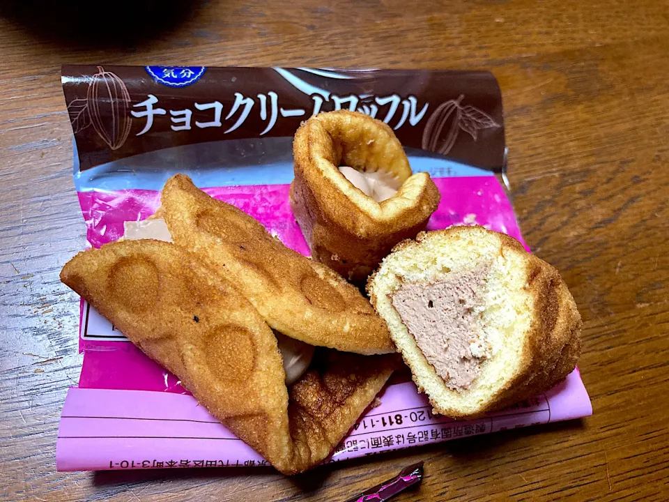 チョコクリームワッフル|はっちぃさん