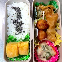 はるまき&つくね串弁当|あおのりさん